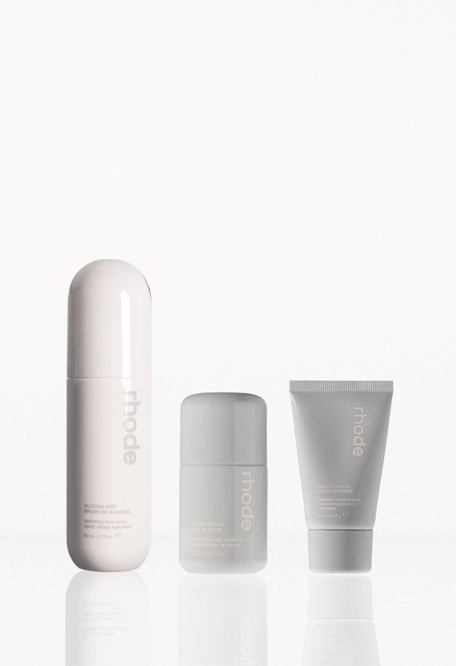 Alternative view of the glow set