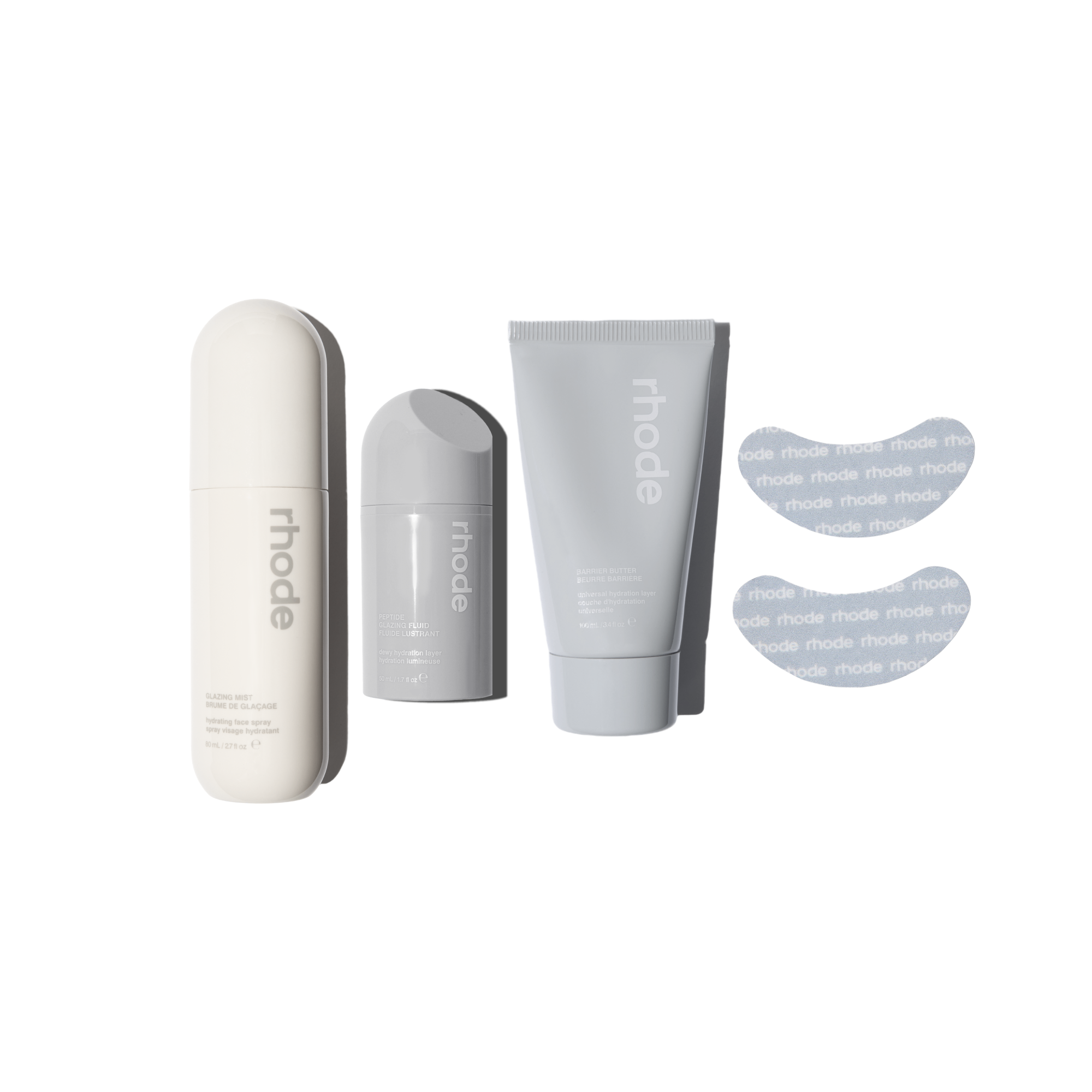 Alternative view of the skin prep set