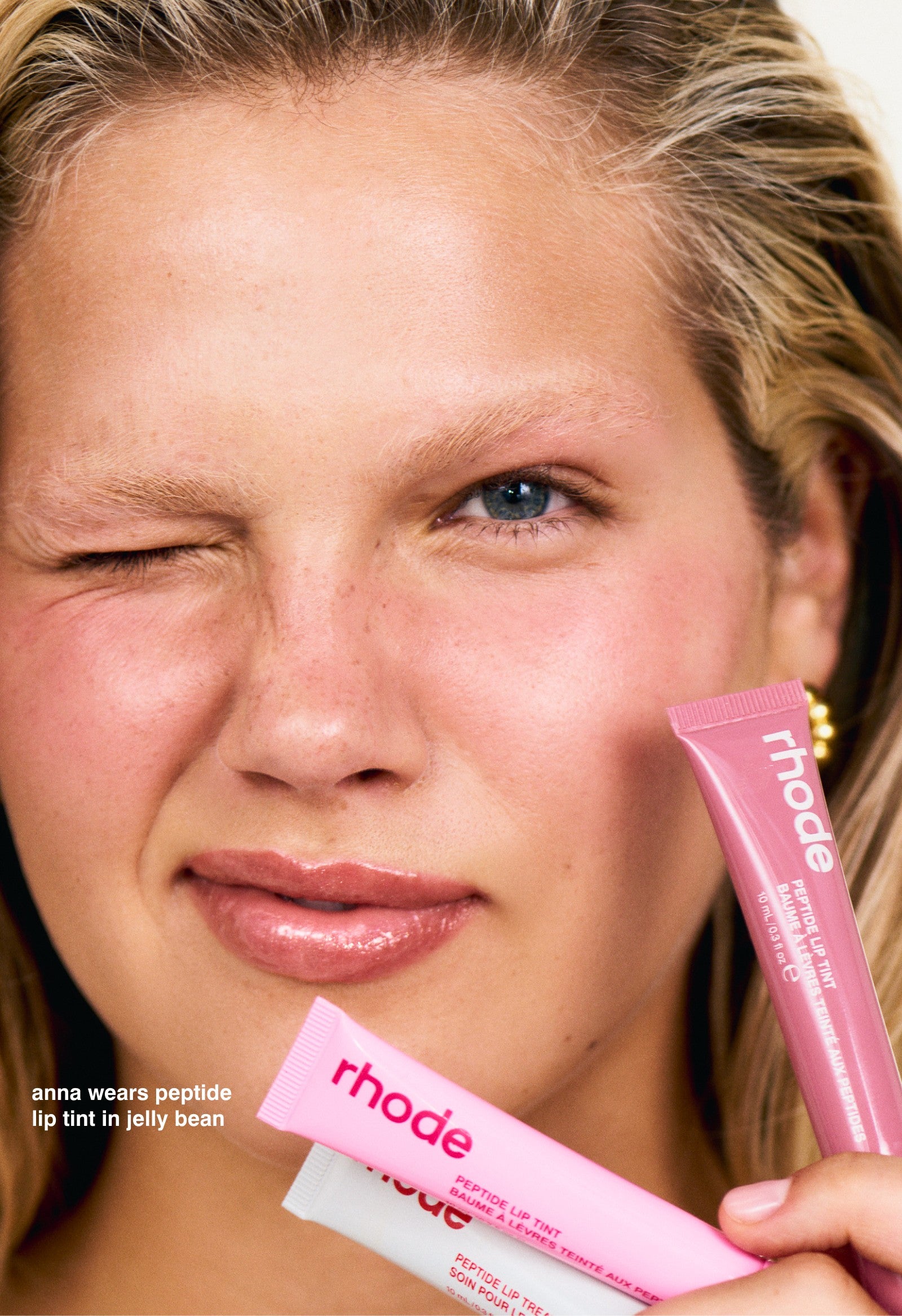 the peptide lip trio strawberry glaze, jelly bean, salty tan - Image 5